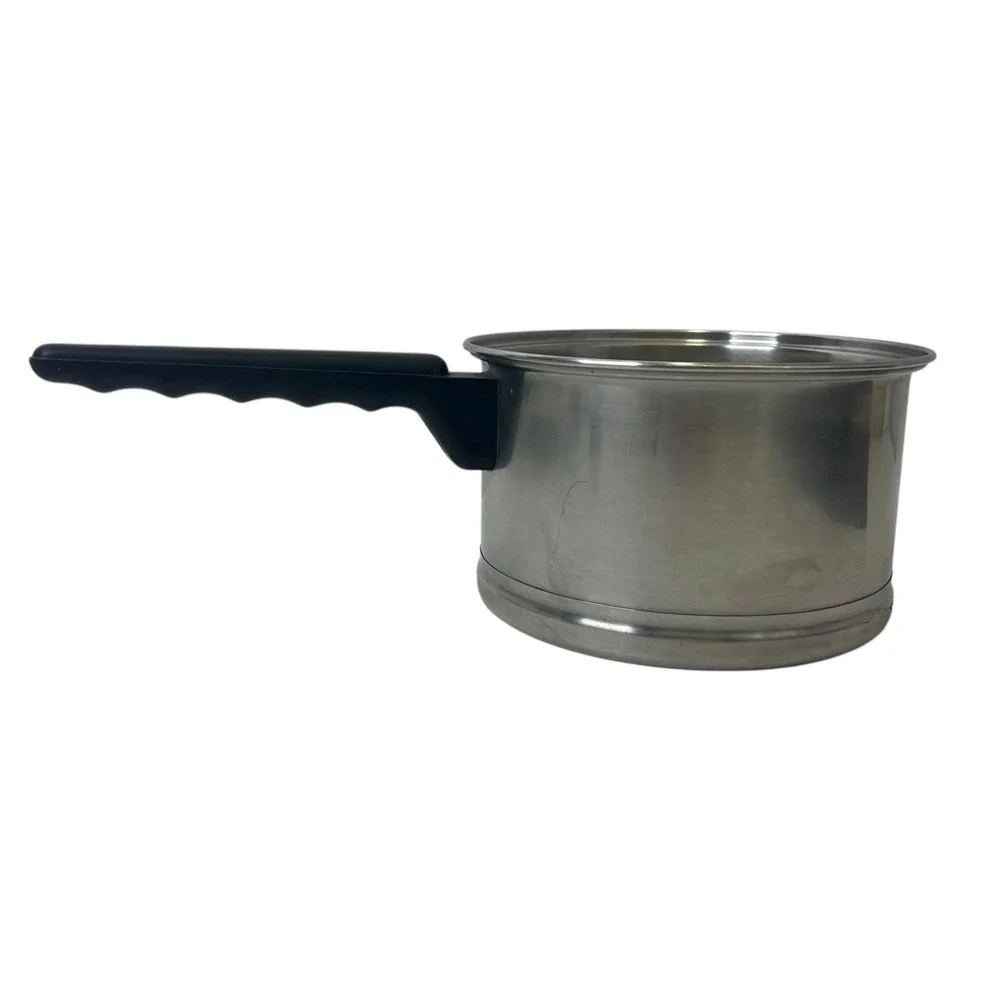 Lifetime T304‎ Custom Designed Stainless Steel Sauce Pan 2.5 Quarts Heavy NO LID